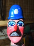 Painted Policeman head